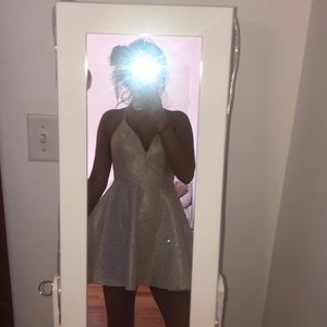 white dress